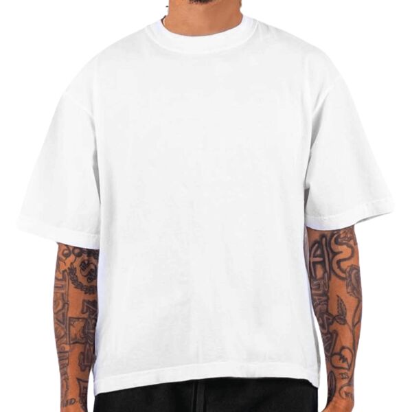 Adult Garment-Dyed Drop-Shoulder T-Shirt Thumbnail