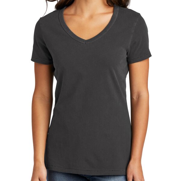 Women's Beach Wash ® Garment Dyed V Neck Tee Thumbnail
