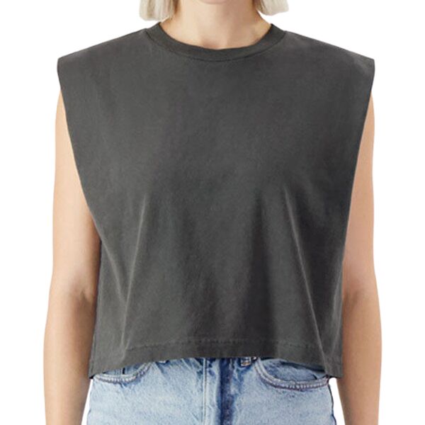 Ladies' Garment Dyed Muscle Tank Thumbnail