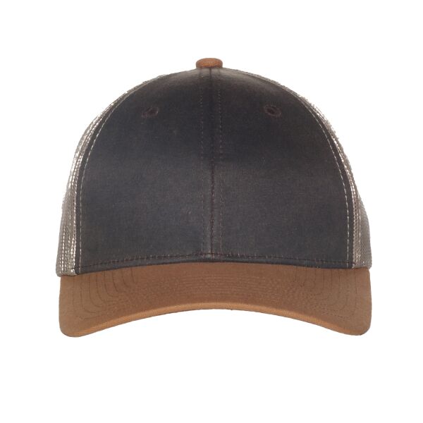 Structured Tri-Color Mesh Back Trucker Thumbnail