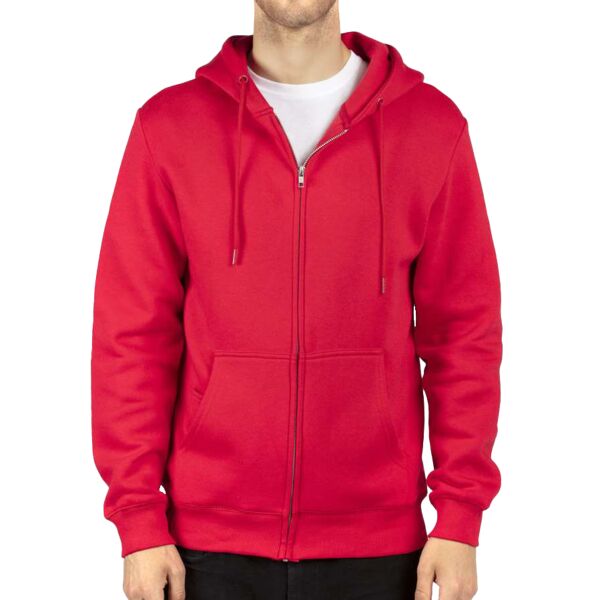 Unisex Fleece Full-Zip Hooded Sweatshirt Thumbnail
