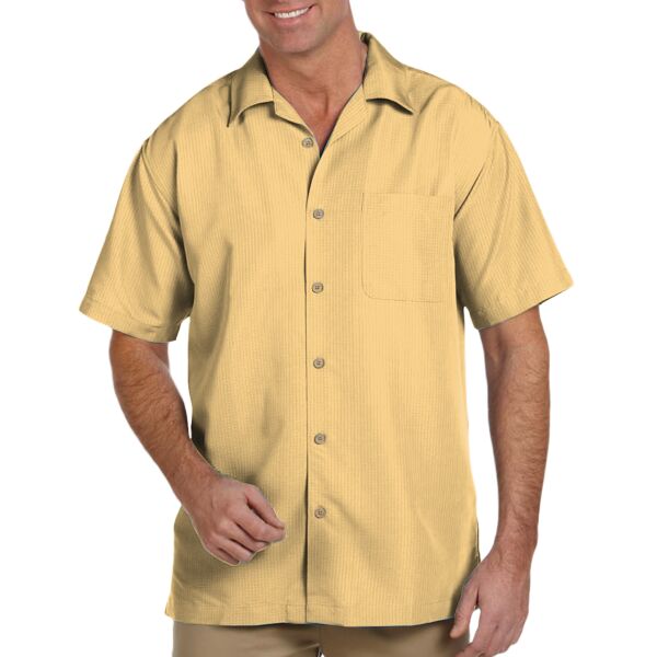 Men's Barbados Textured Camp Shirt Thumbnail